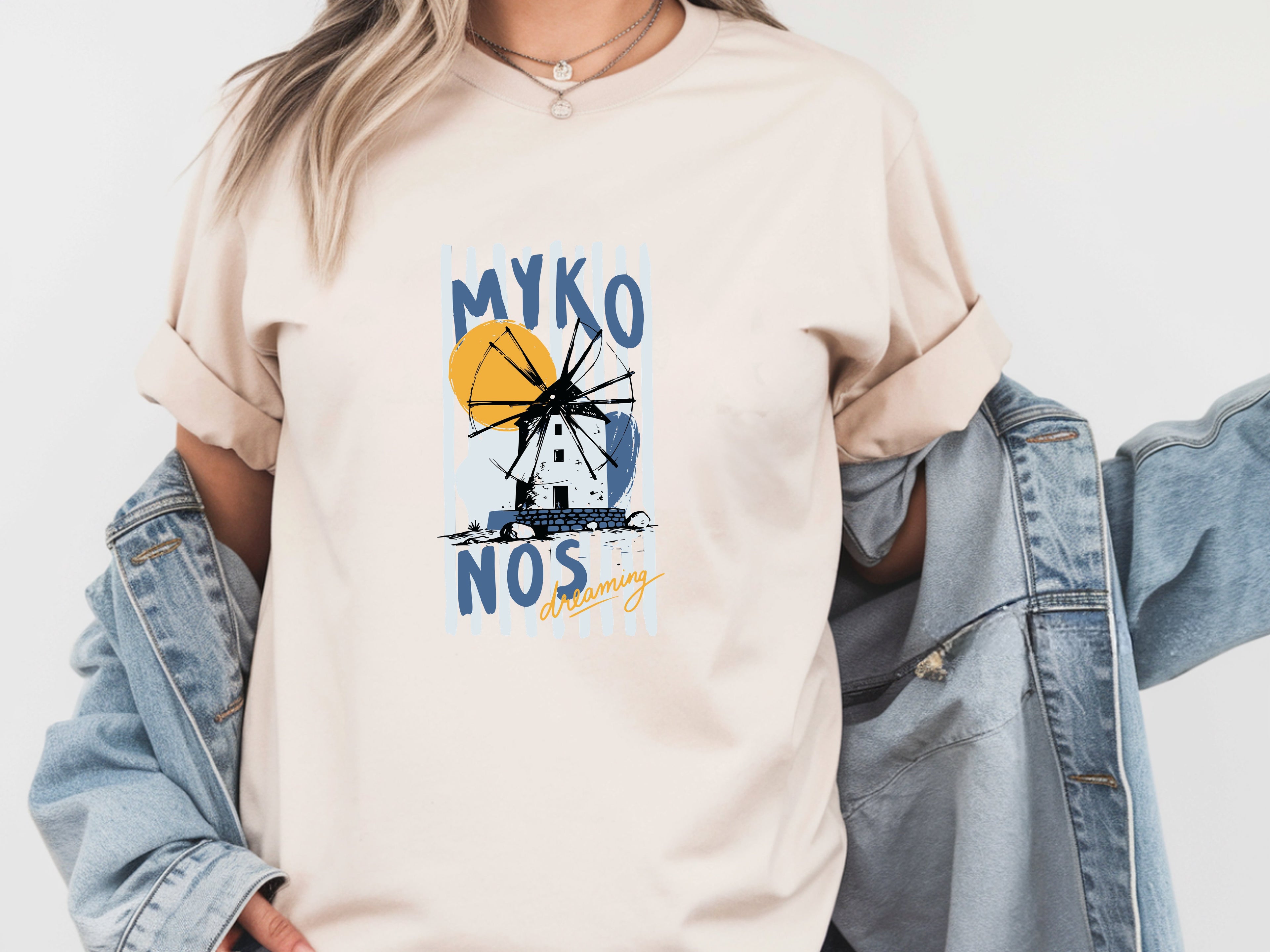 Mykonos tee