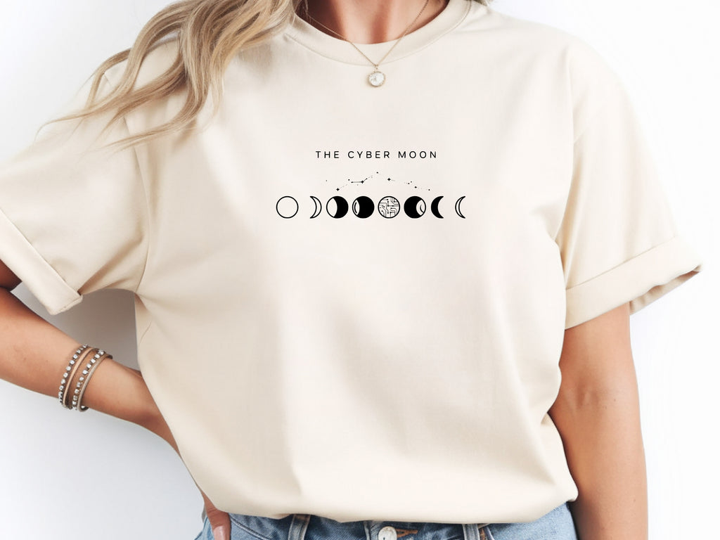 The Cyber Moon tee