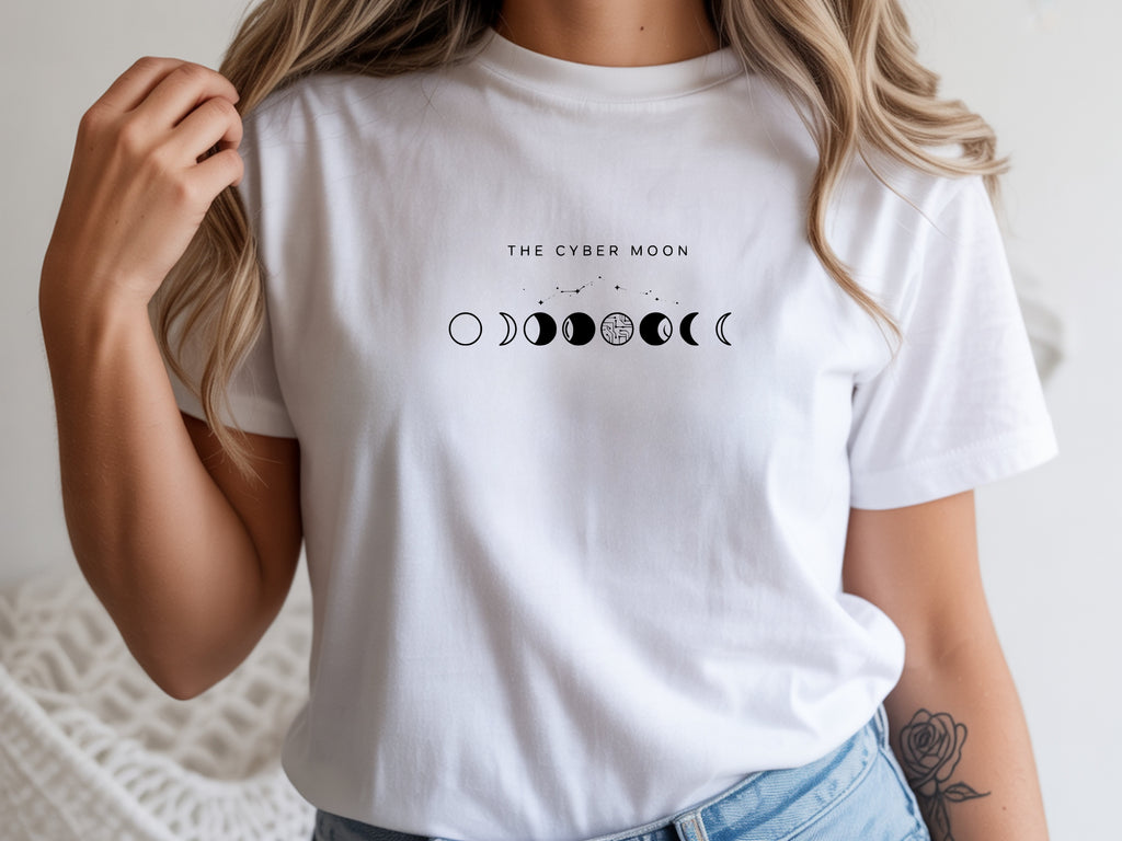The Cyber Moon tee