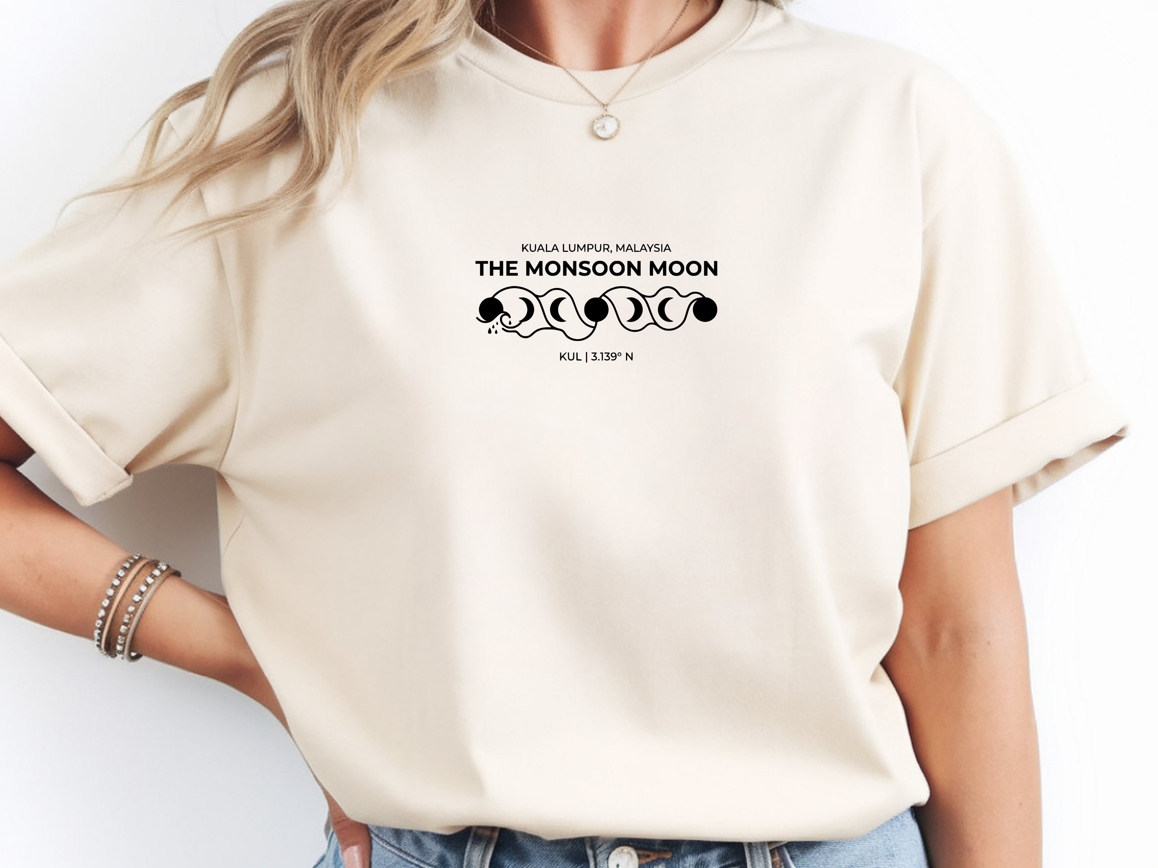 The Monsoon Moon tee