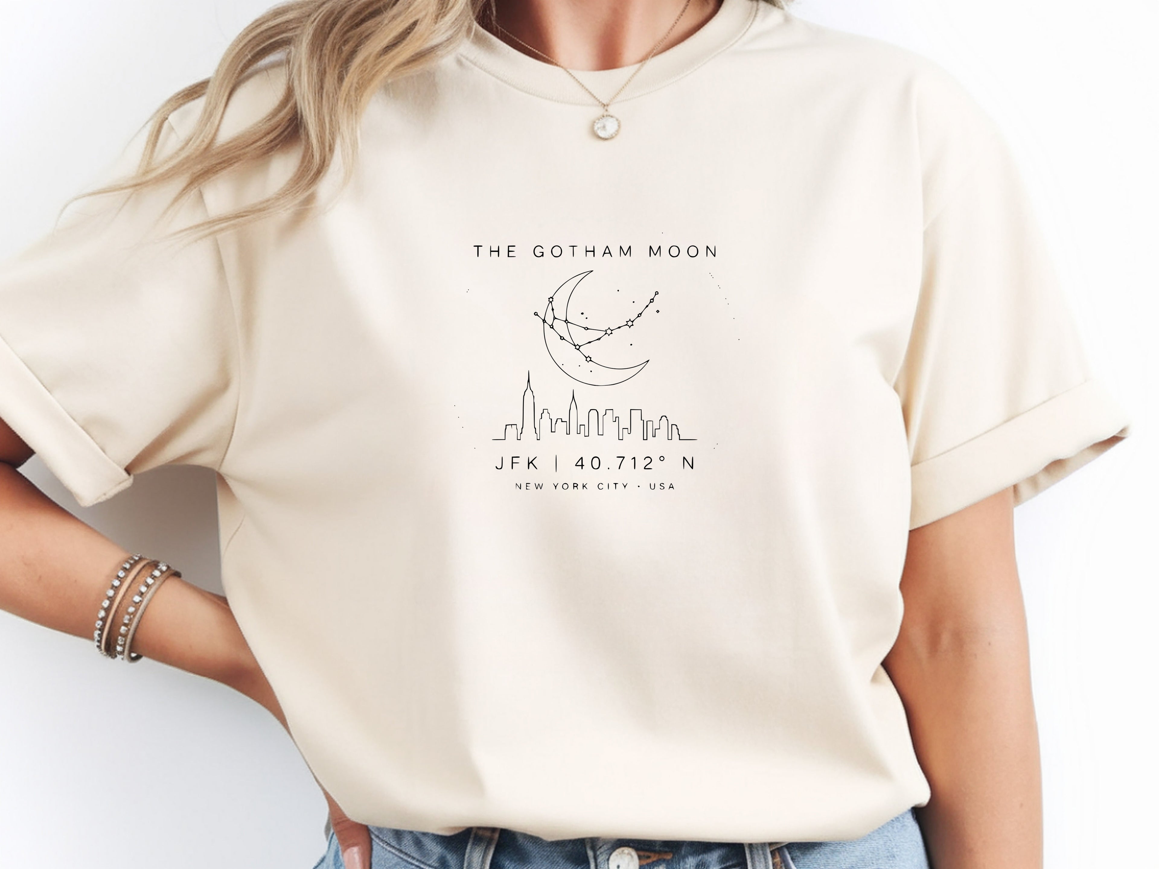 The Gotham Moon NY Tee