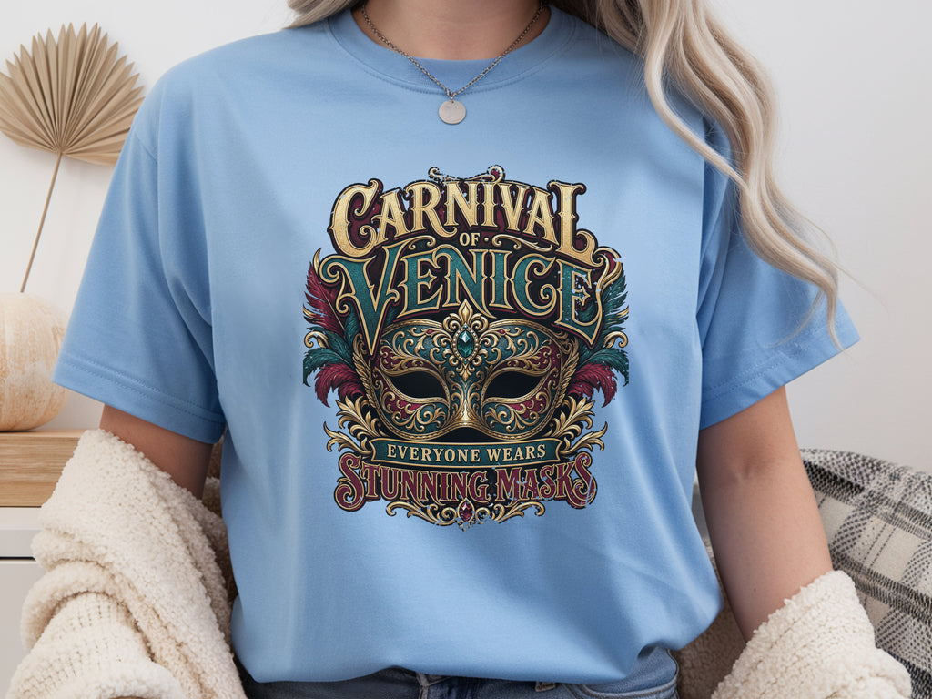 Carnival of Venice Mask T-Shirt