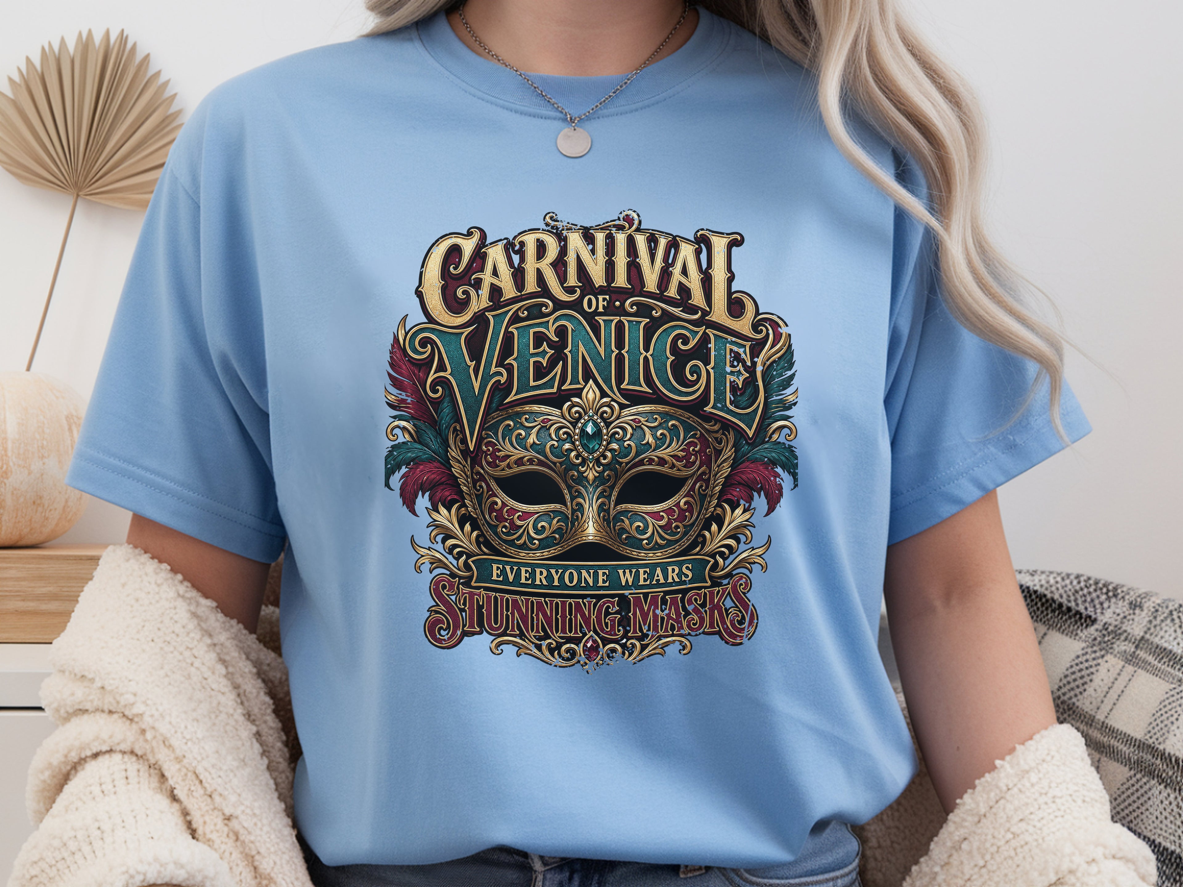 Carnival of Venice Mask T-Shirt