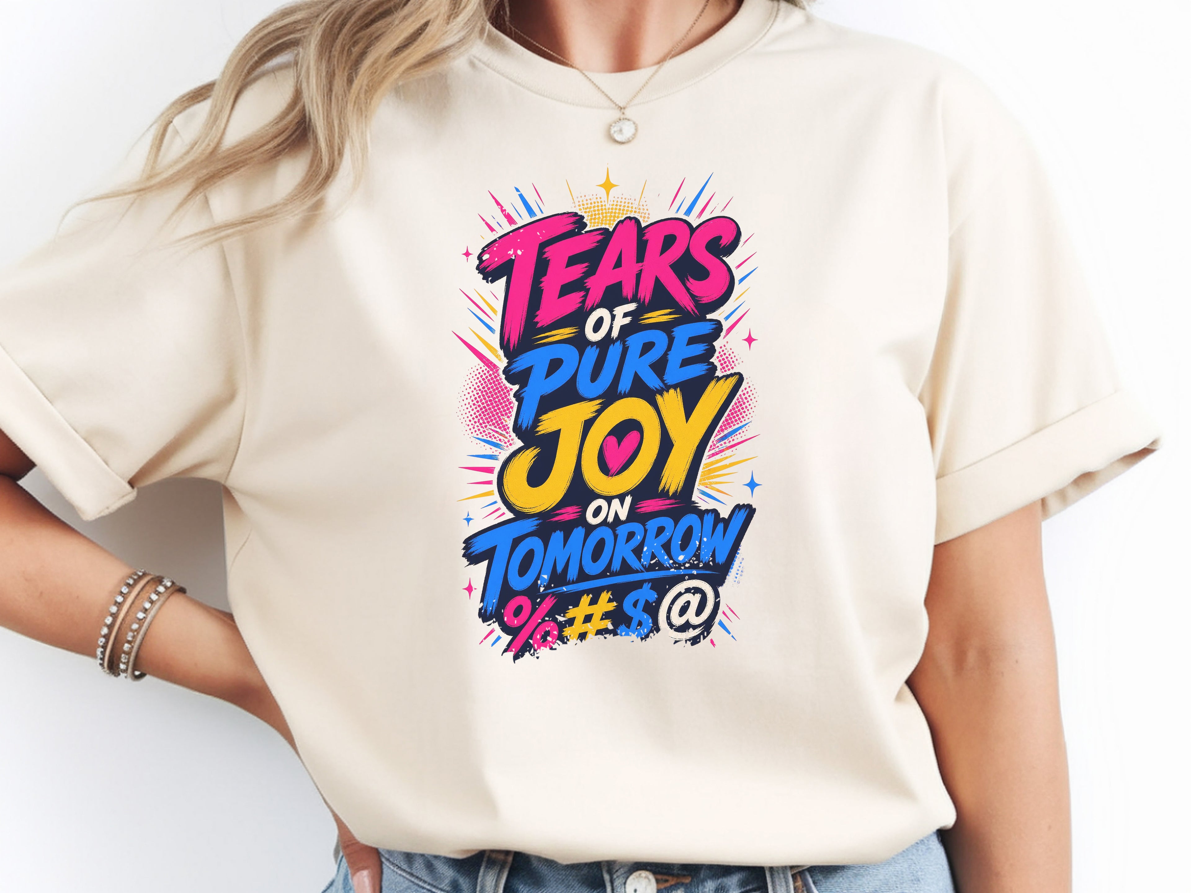 Tears of Pure Joy on Tomorrowland (Boom) Tee