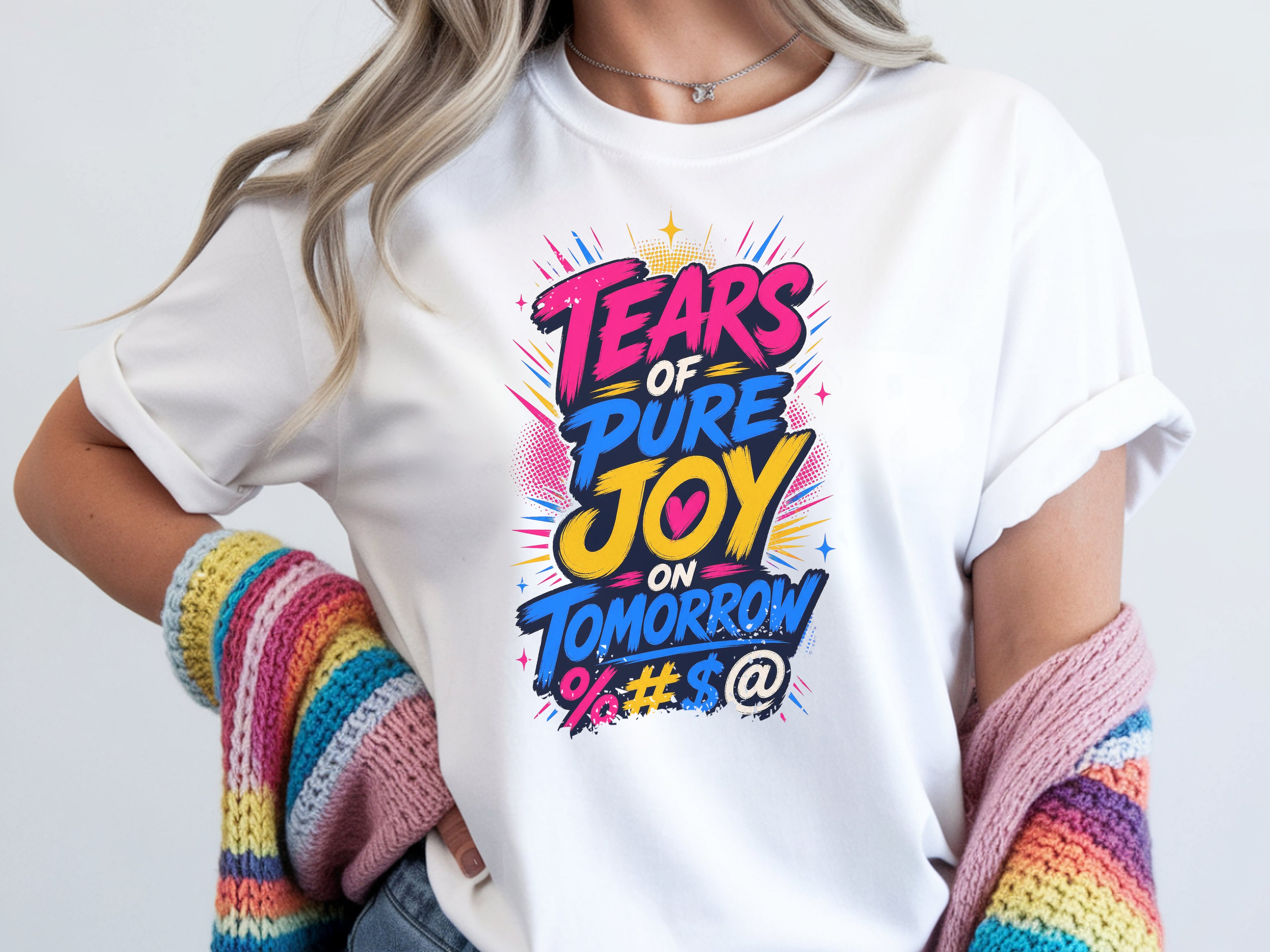 Tears of Pure Joy on Tomorrowland (Boom) Tee