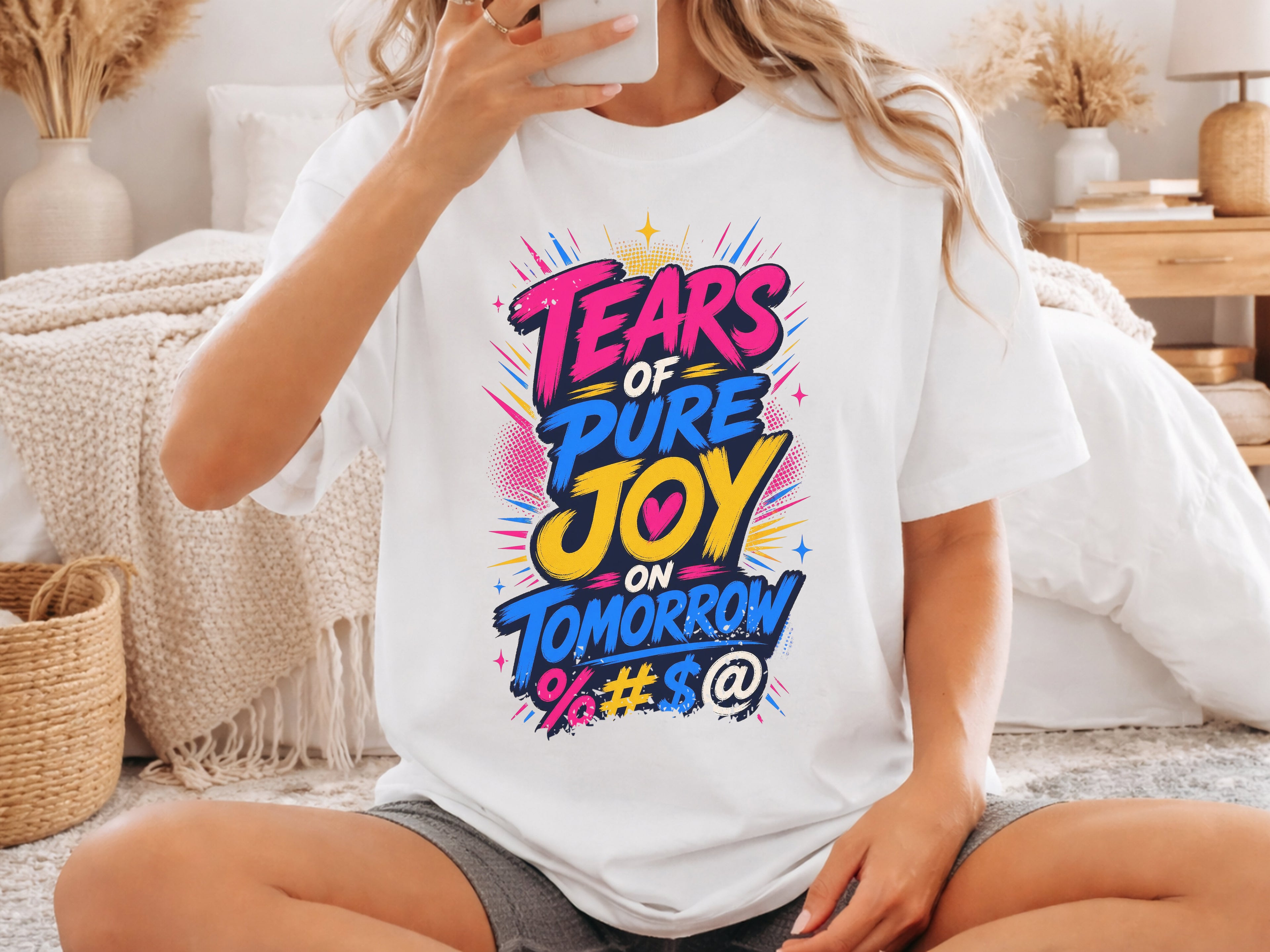Tears of Pure Joy on Tomorrowland (Boom) Tee