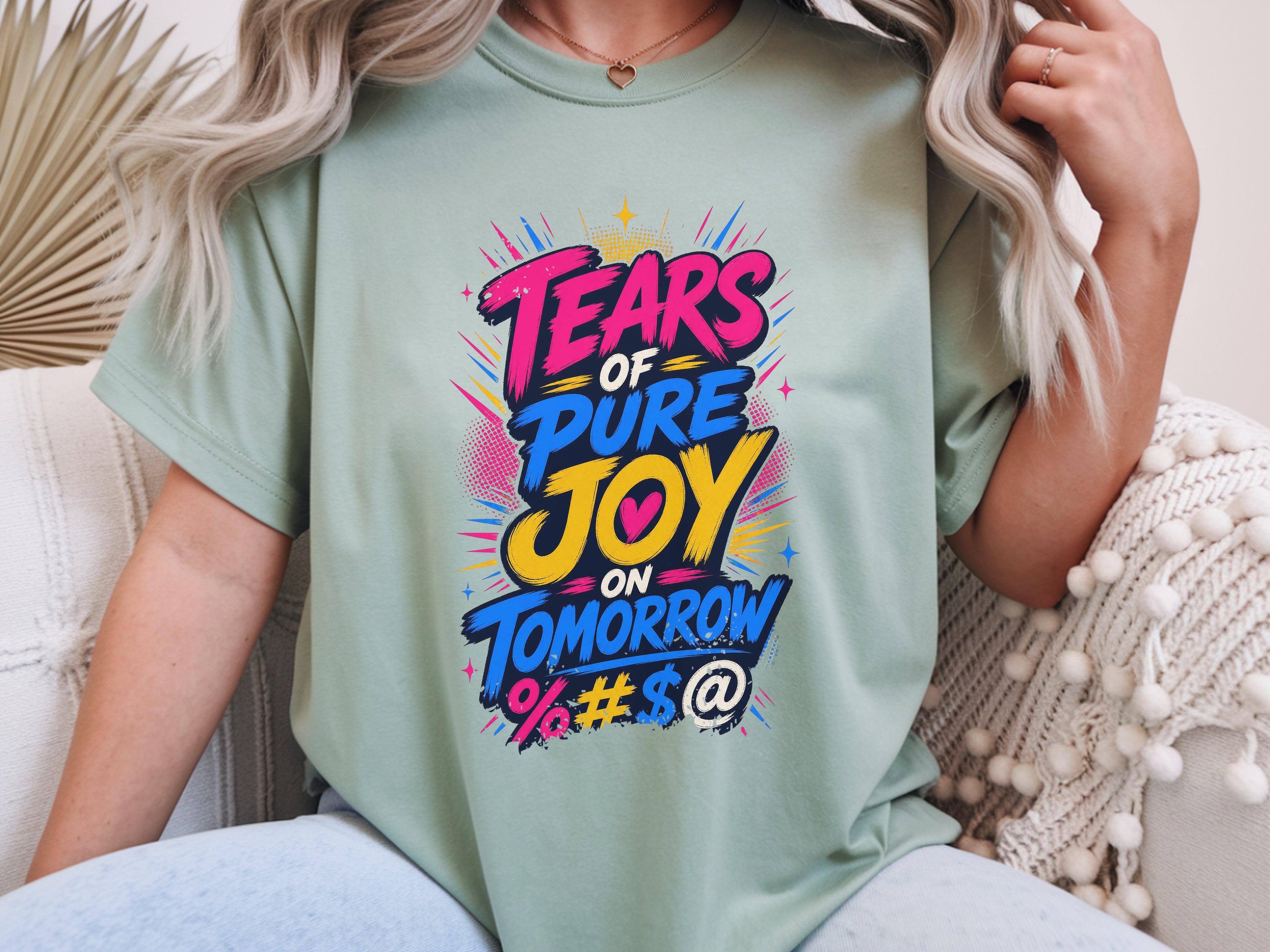 Tears of Pure Joy on Tomorrowland (Boom) Tee