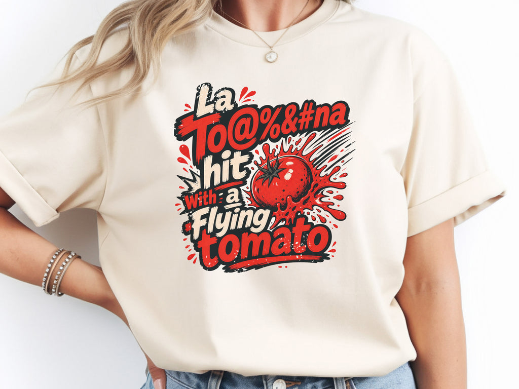 La Tomatina (Buñol) Hit Flying Tomato Tee