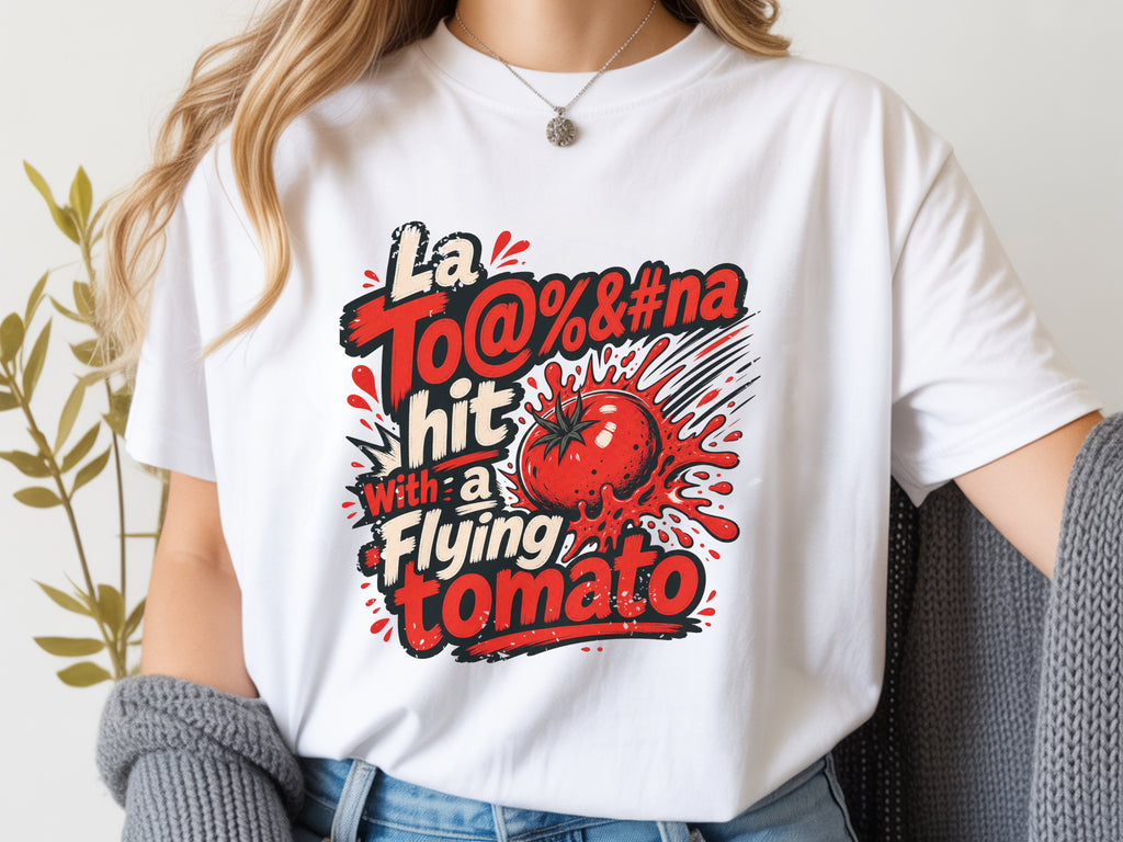 La Tomatina (Buñol) Hit Flying Tomato Tee