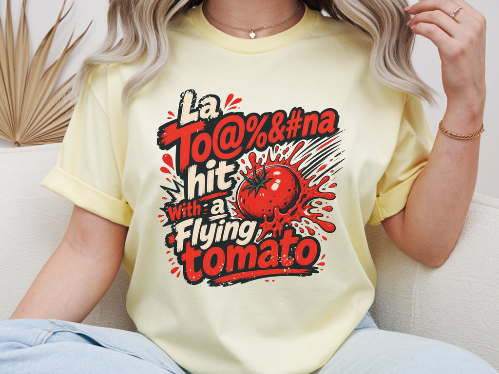 La Tomatina (Buñol) Hit Flying Tomato Tee