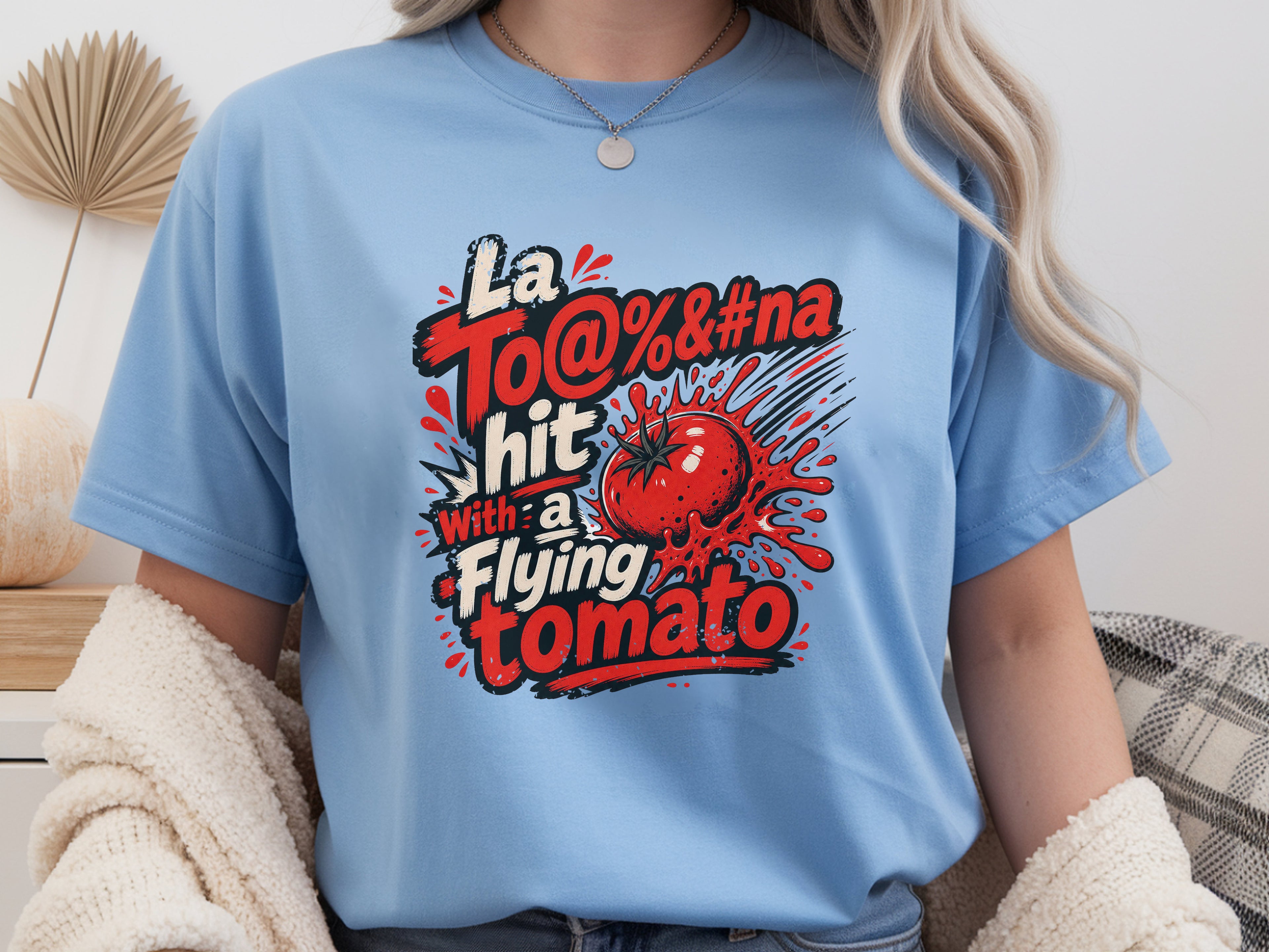 La Tomatina (Buñol) Hit Flying Tomato Tee