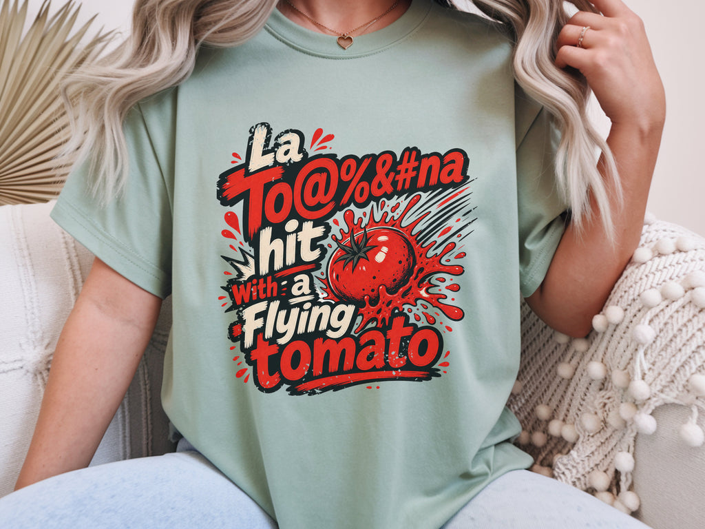 La Tomatina (Buñol) Hit Flying Tomato Tee