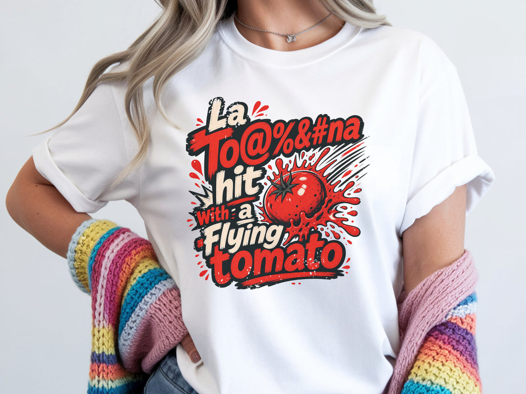 La Tomatina (Buñol) Hit Flying Tomato Tee