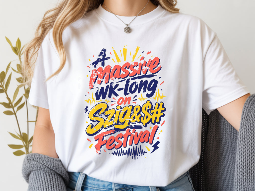 Massive Week-Long Sziget Festival (Budapest) tee