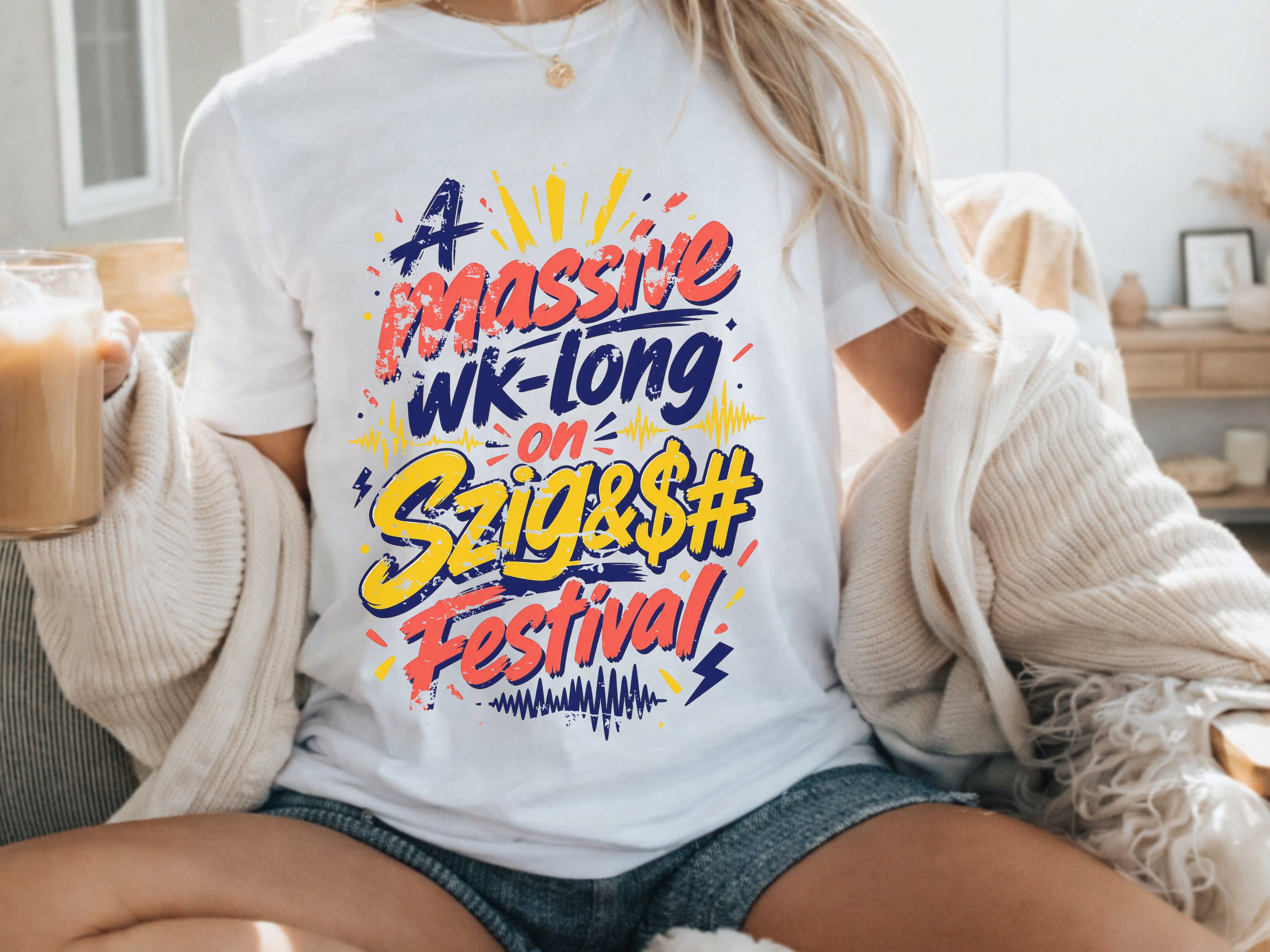 Massive Week-Long Sziget Festival (Budapest) tee