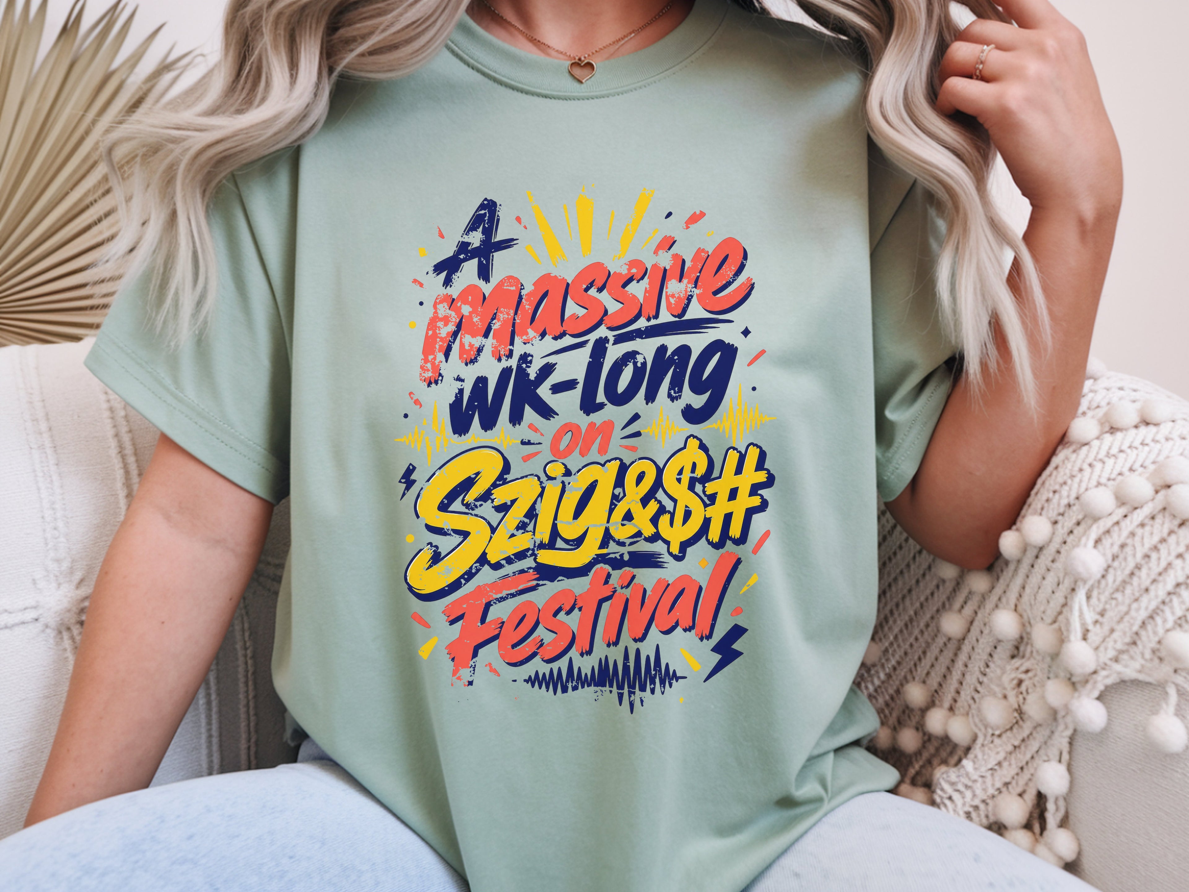 Massive Week-Long Sziget Festival (Budapest) tee