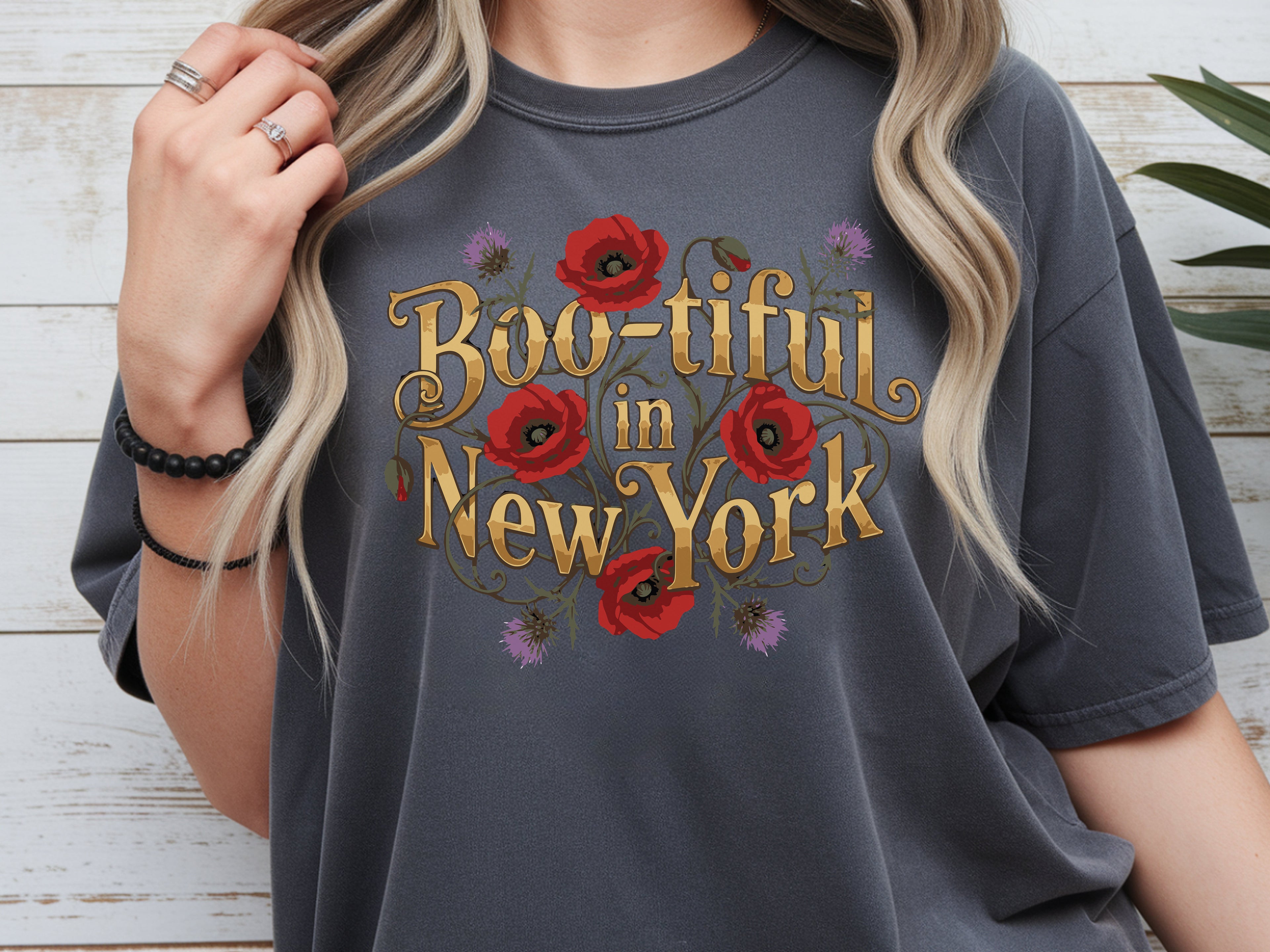 Retro NY Floral Shirt