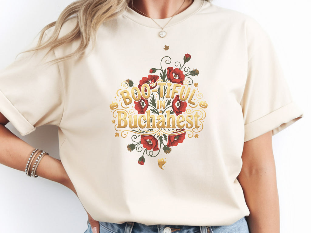 Bucharest Floral Poppy Shirt