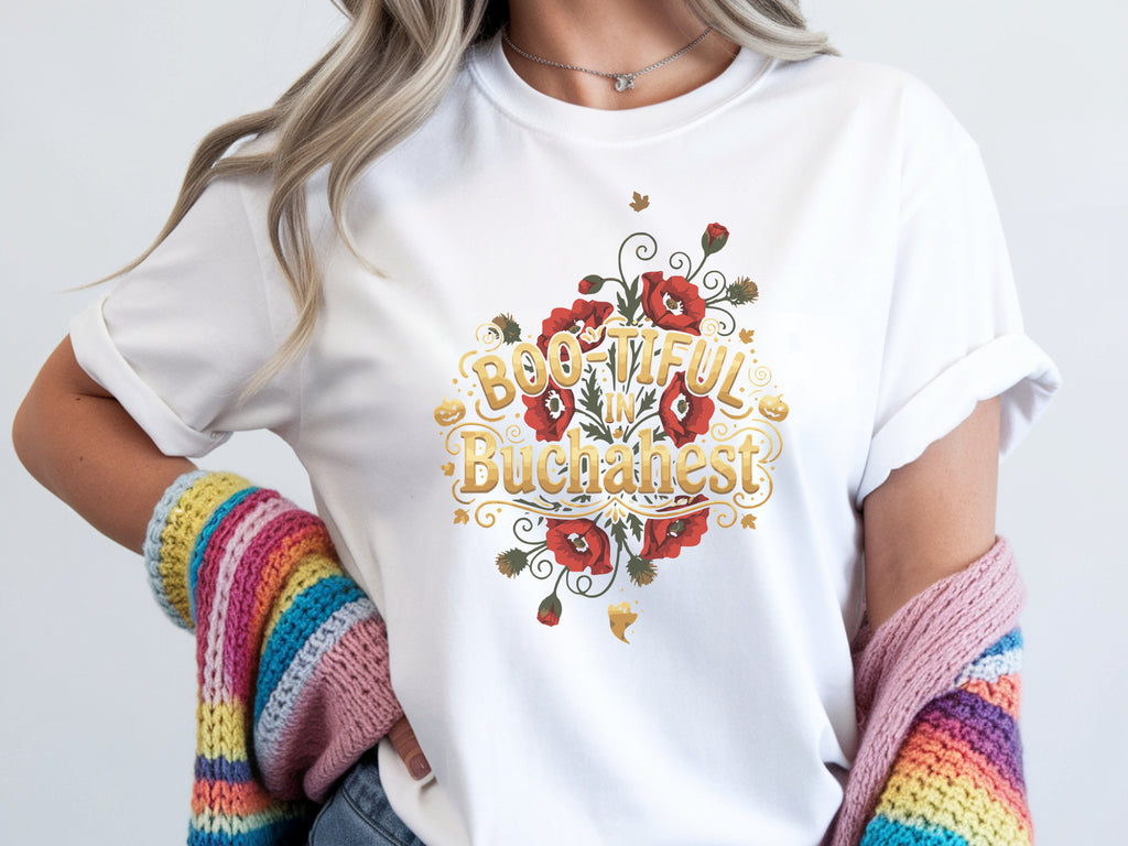 Bucharest Floral Poppy Shirt
