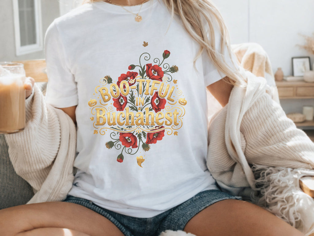 Bucharest Floral Poppy Shirt