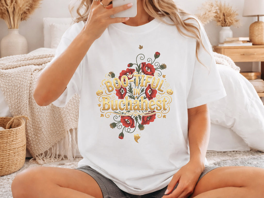 Bucharest Floral Poppy Shirt