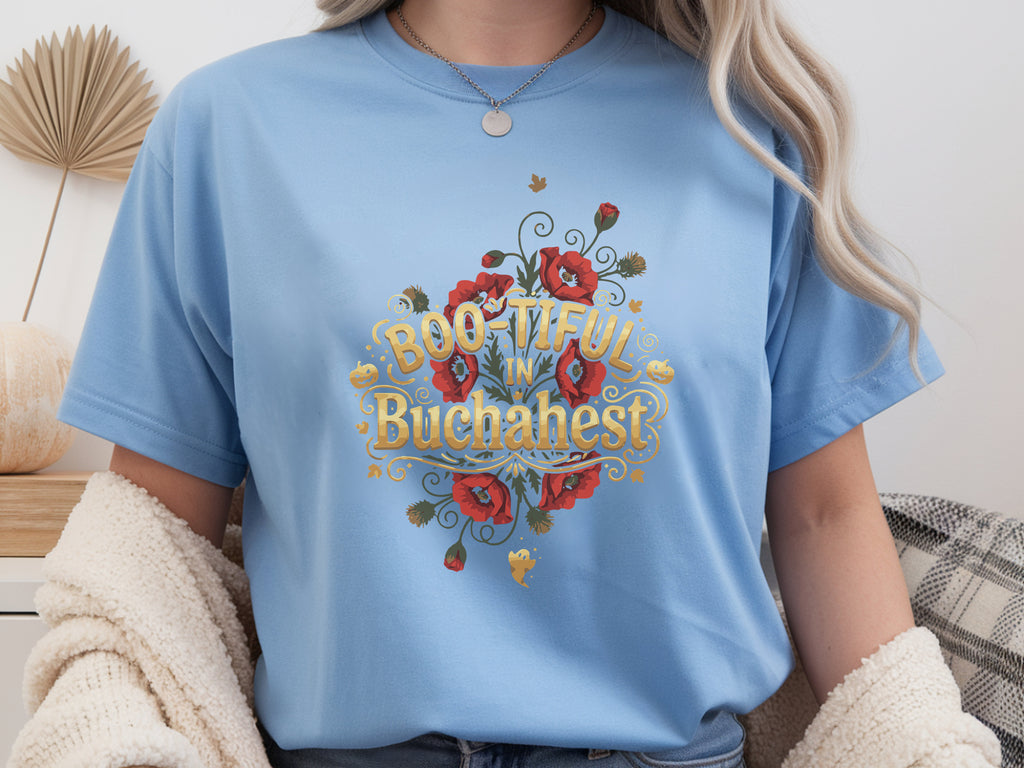 Bucharest Floral Poppy Shirt