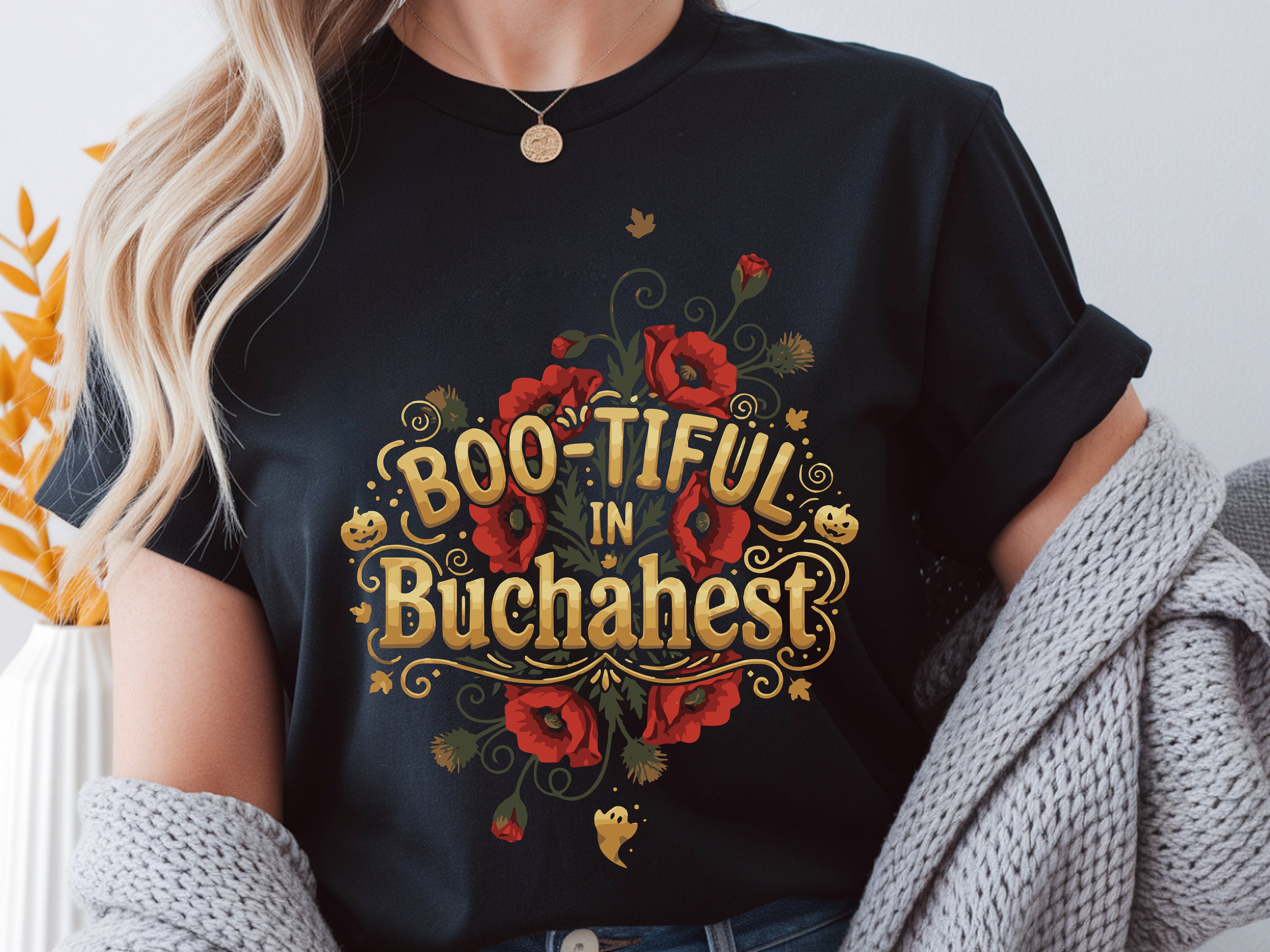 Bucharest Floral Poppy Shirt