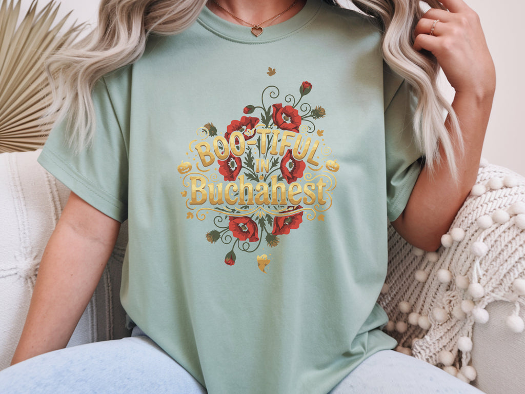 Bucharest Floral Poppy Shirt