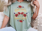 Amalfi Coast Botanical Wreath Tshirt