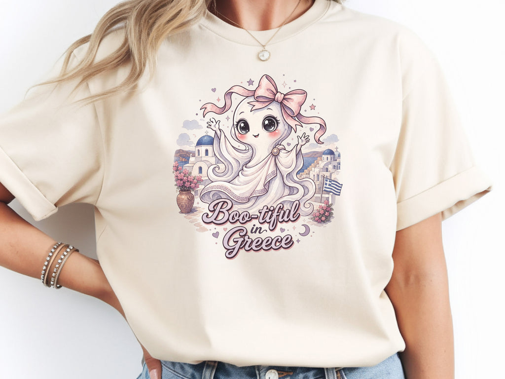 Greece Cute Travel Ghost Shirt