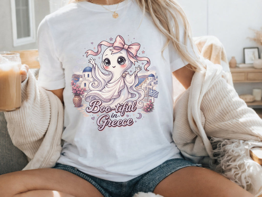 Greece Cute Travel Ghost Shirt