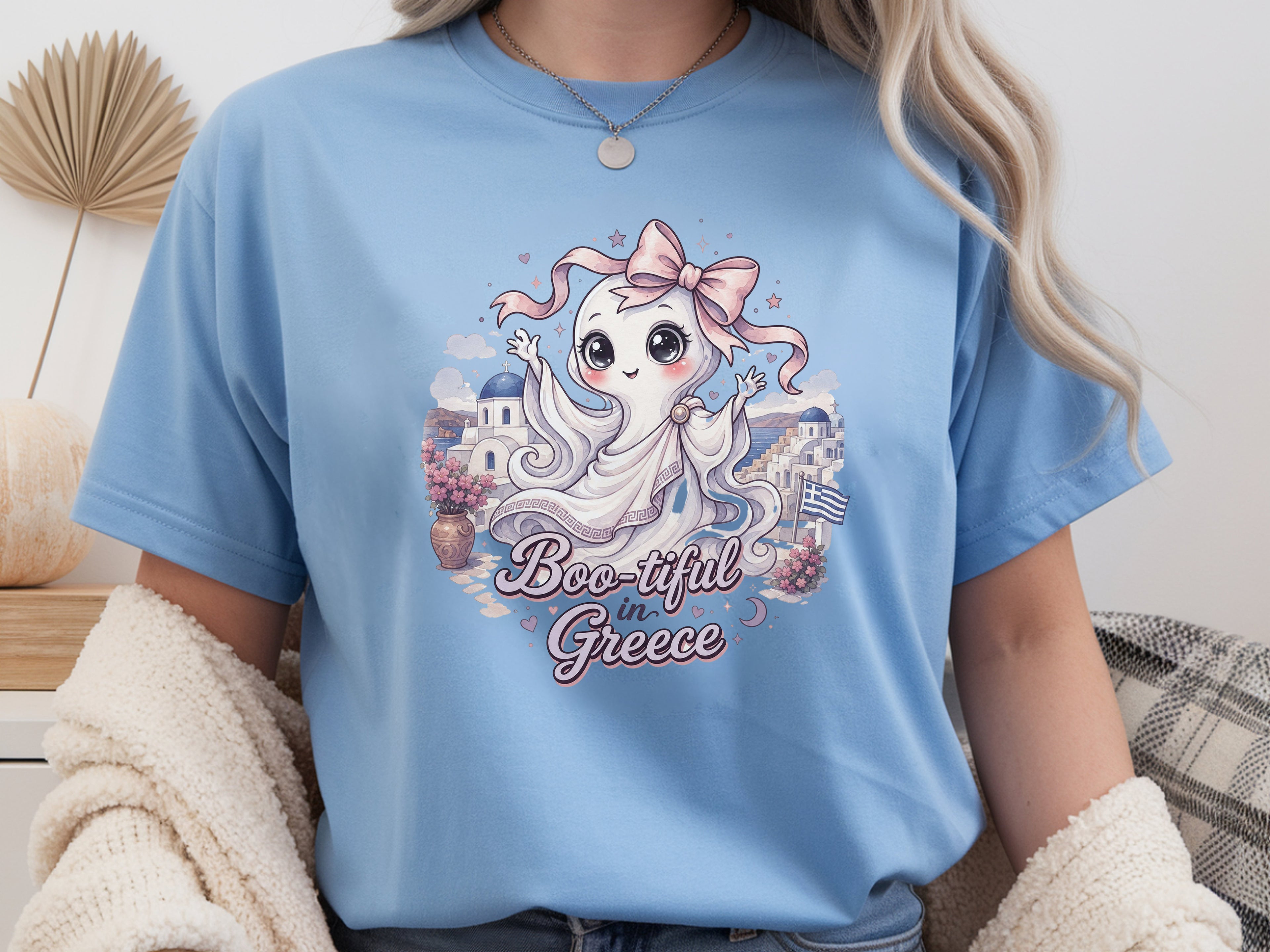 Greece Cute Travel Ghost Shirt