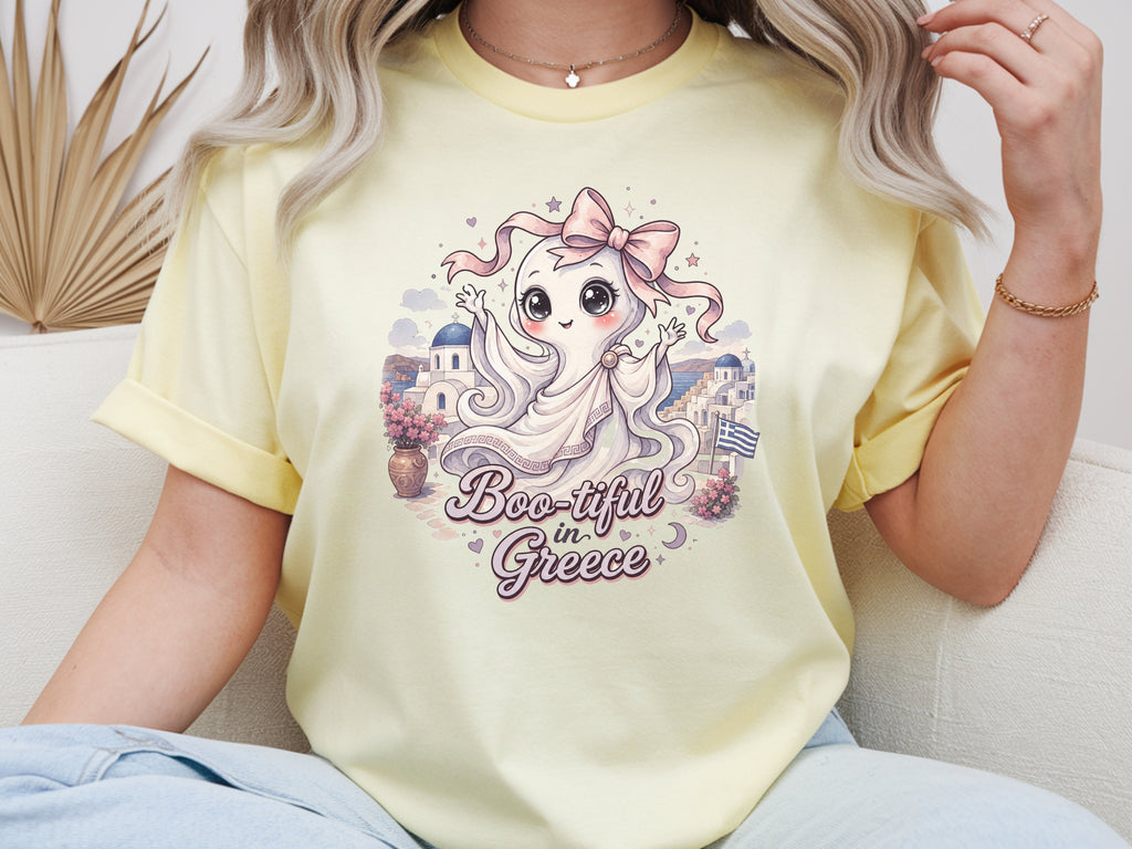 Greece Cute Travel Ghost Shirt