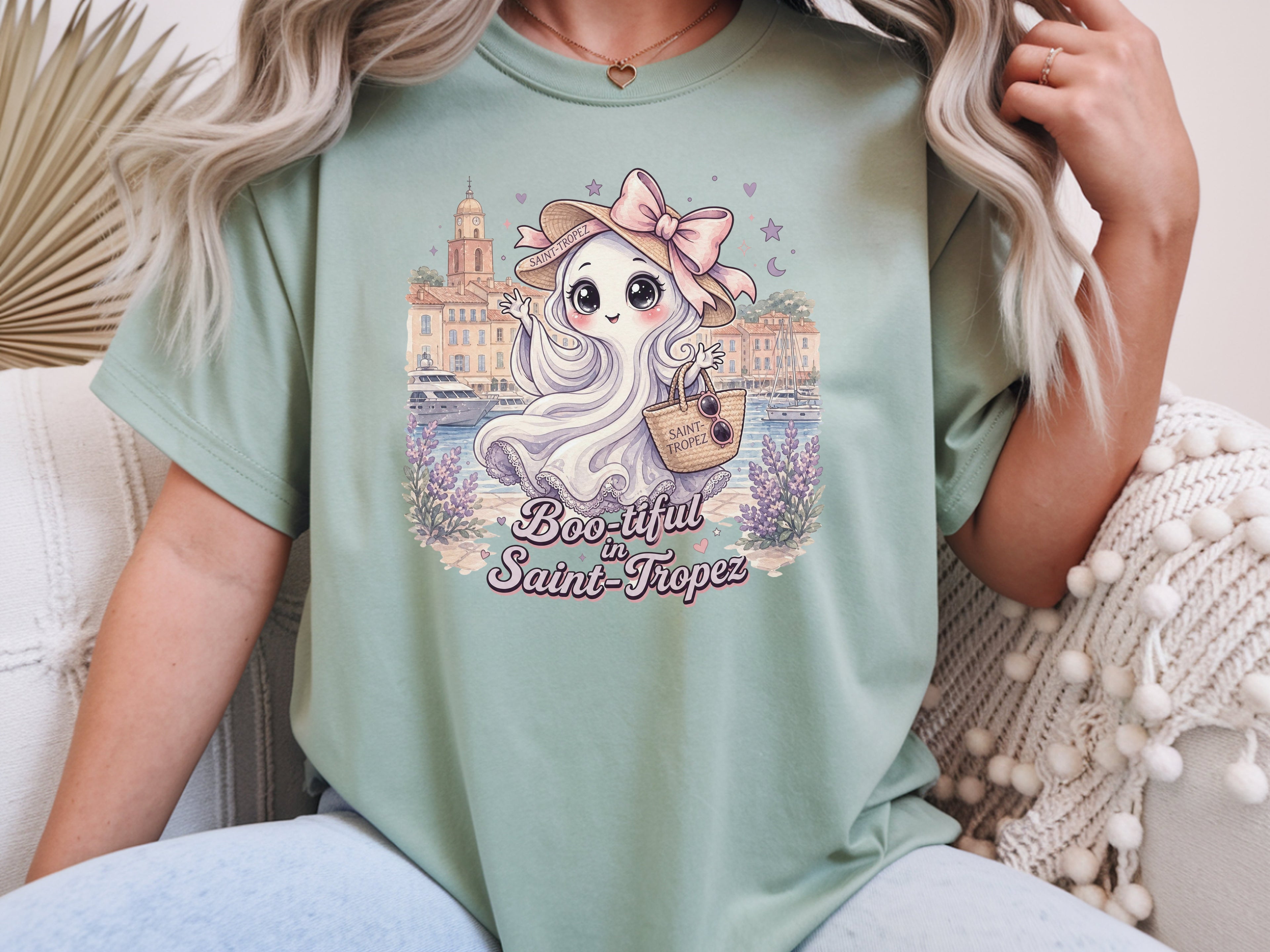Saint Tropez Coquette Ghost Tshirt