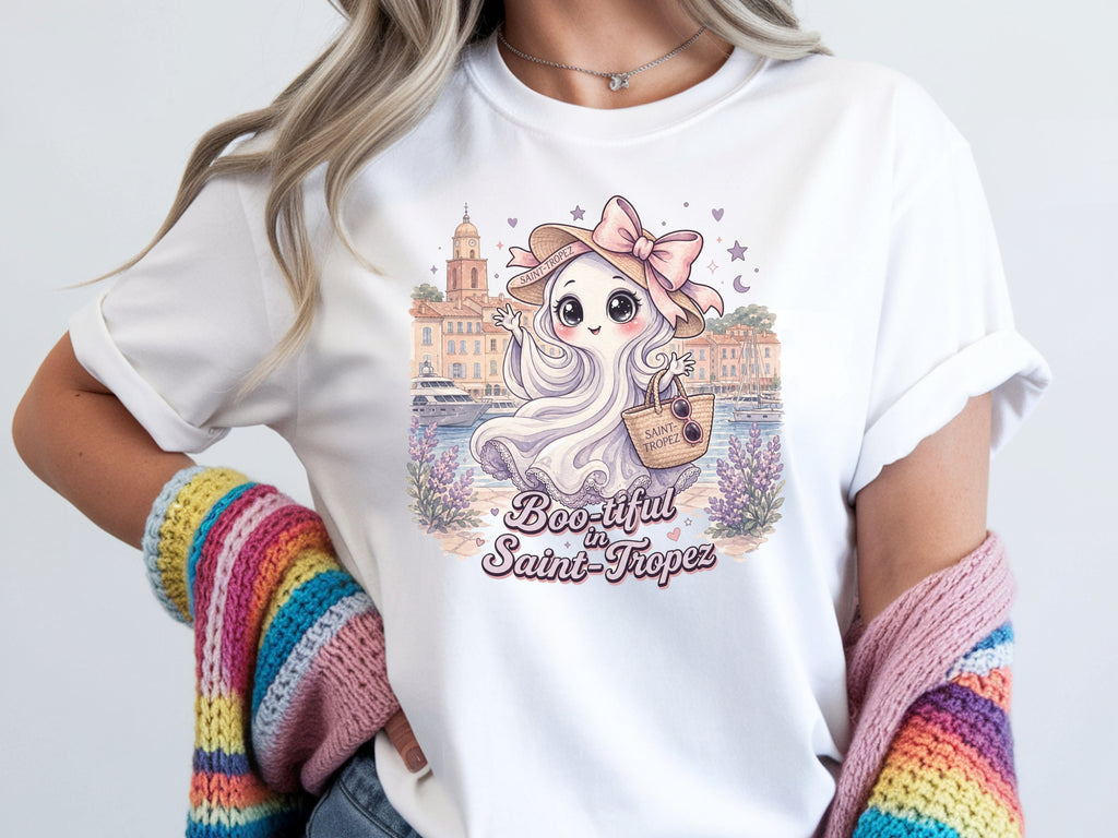 Saint Tropez Coquette Ghost Tshirt