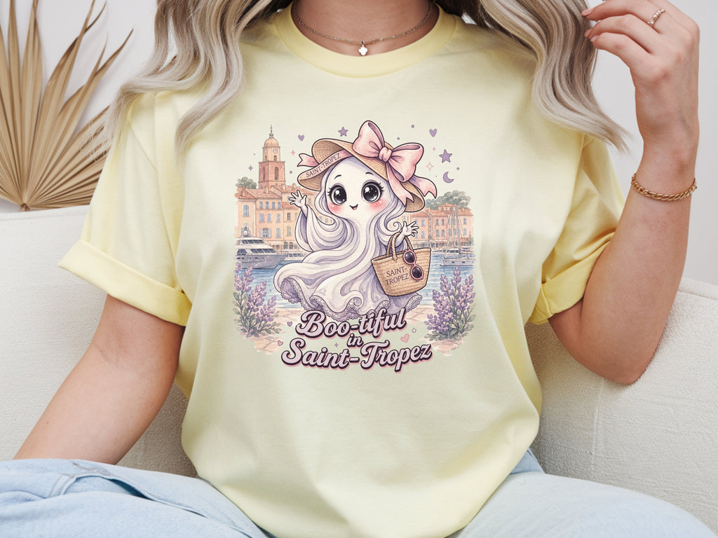 Saint Tropez Coquette Ghost Tshirt