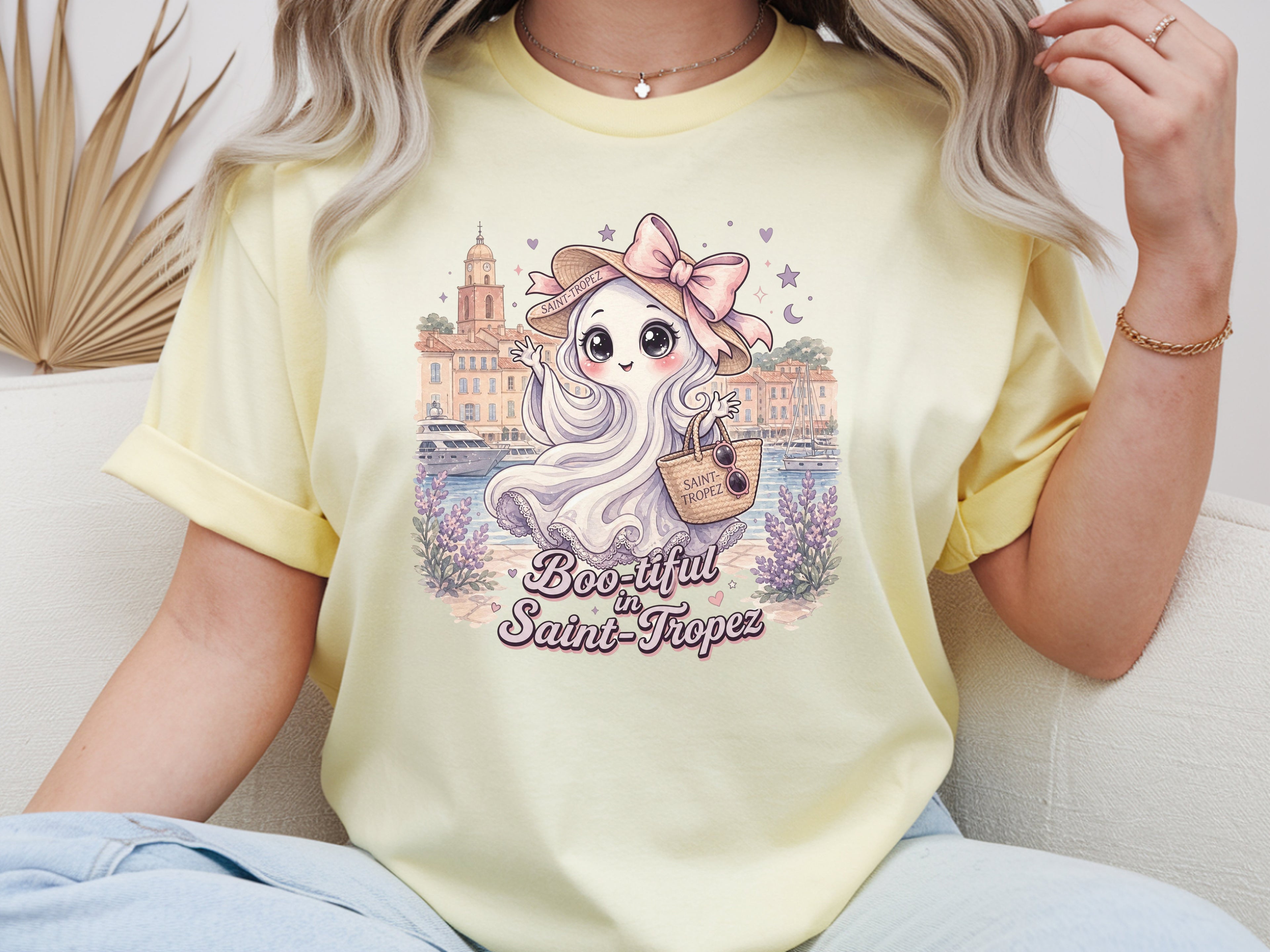 Saint Tropez Coquette Ghost Tshirt