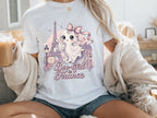 France Pink Paris Ghost Tee