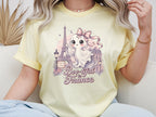 France Pink Paris Ghost Tee
