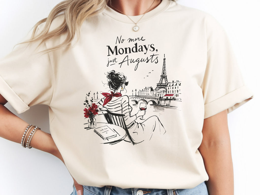 Paris Balcony Eiffel Tower Tshirt Gift For Romance Lover Parisian Summer Top