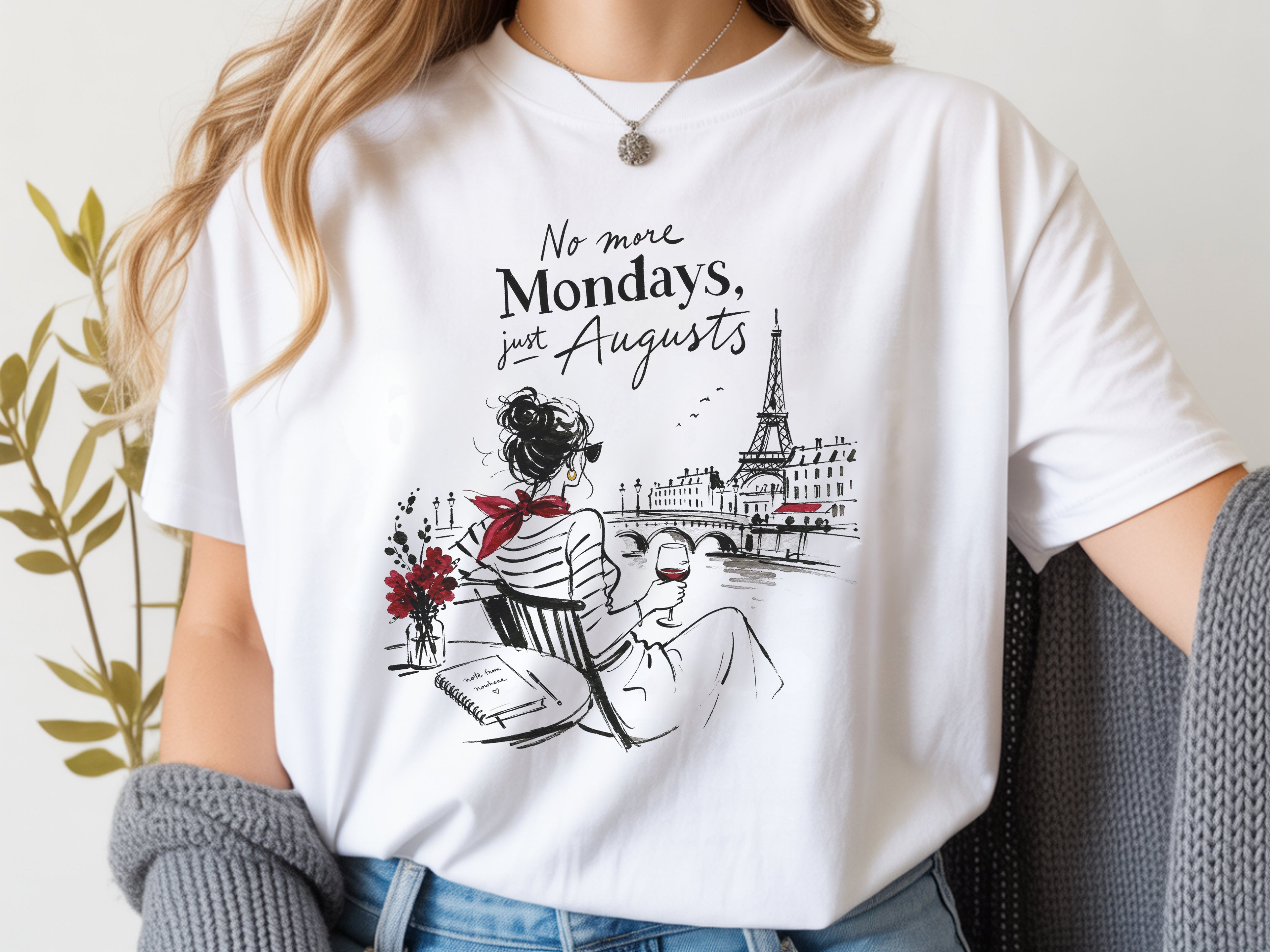 Paris Balcony Eiffel Tower Tshirt Gift For Romance Lover Parisian Summer Top