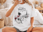 Paris Balcony Eiffel Tower Tshirt Gift For Romance Lover Parisian Summer Top