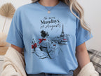 Paris Balcony Eiffel Tower Tshirt Gift For Romance Lover Parisian Summer Top