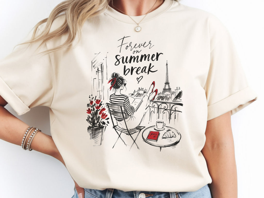 Paris Balcony Eiffel Tower Tshirt