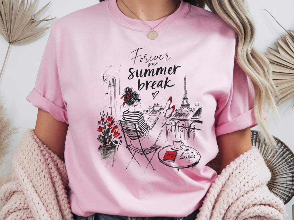 Paris Balcony Eiffel Tower Tshirt