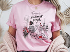 Paris Balcony Eiffel Tower Tshirt