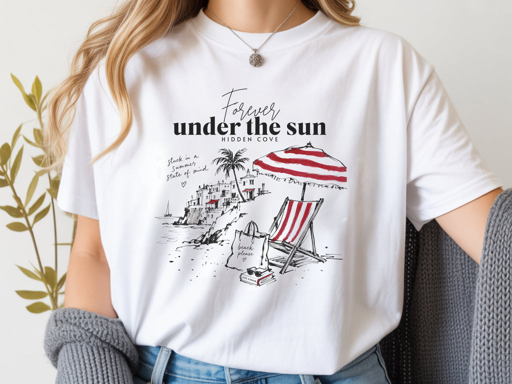 Mediterranean Coastal Beach Shirt