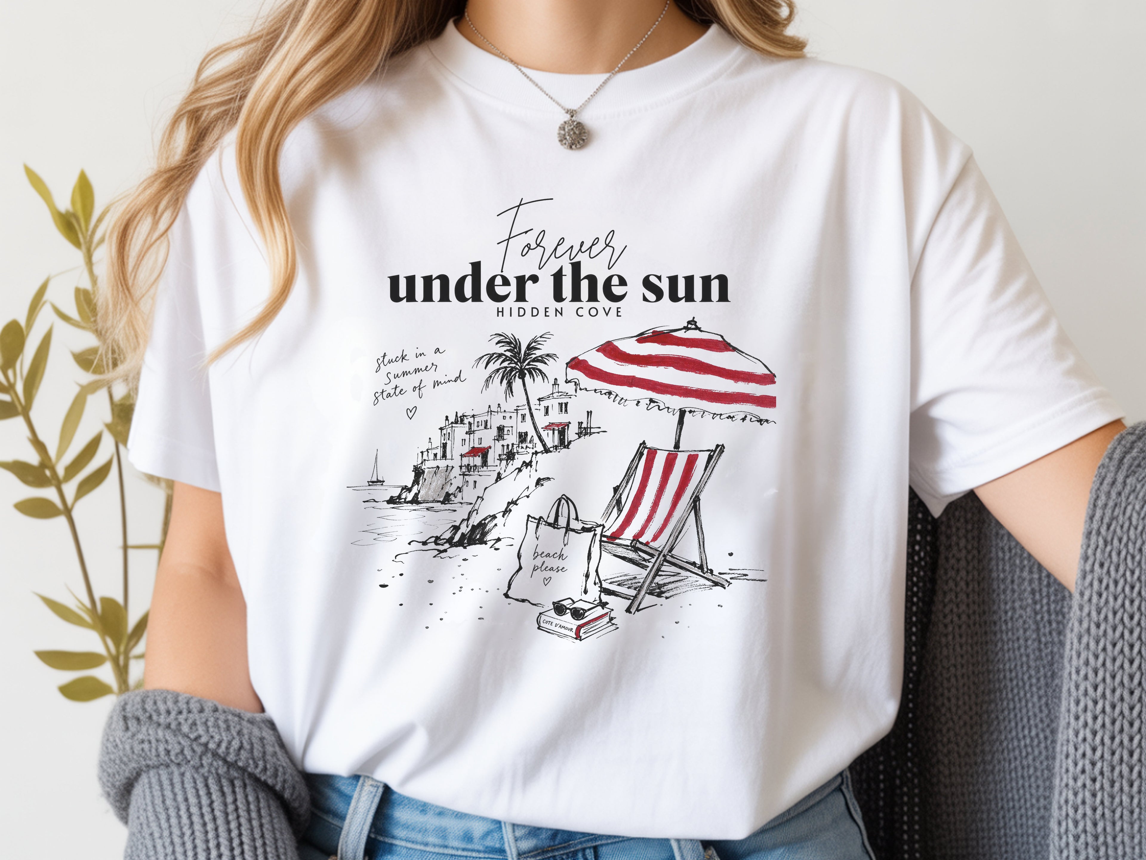 Mediterranean Coastal Beach Shirt