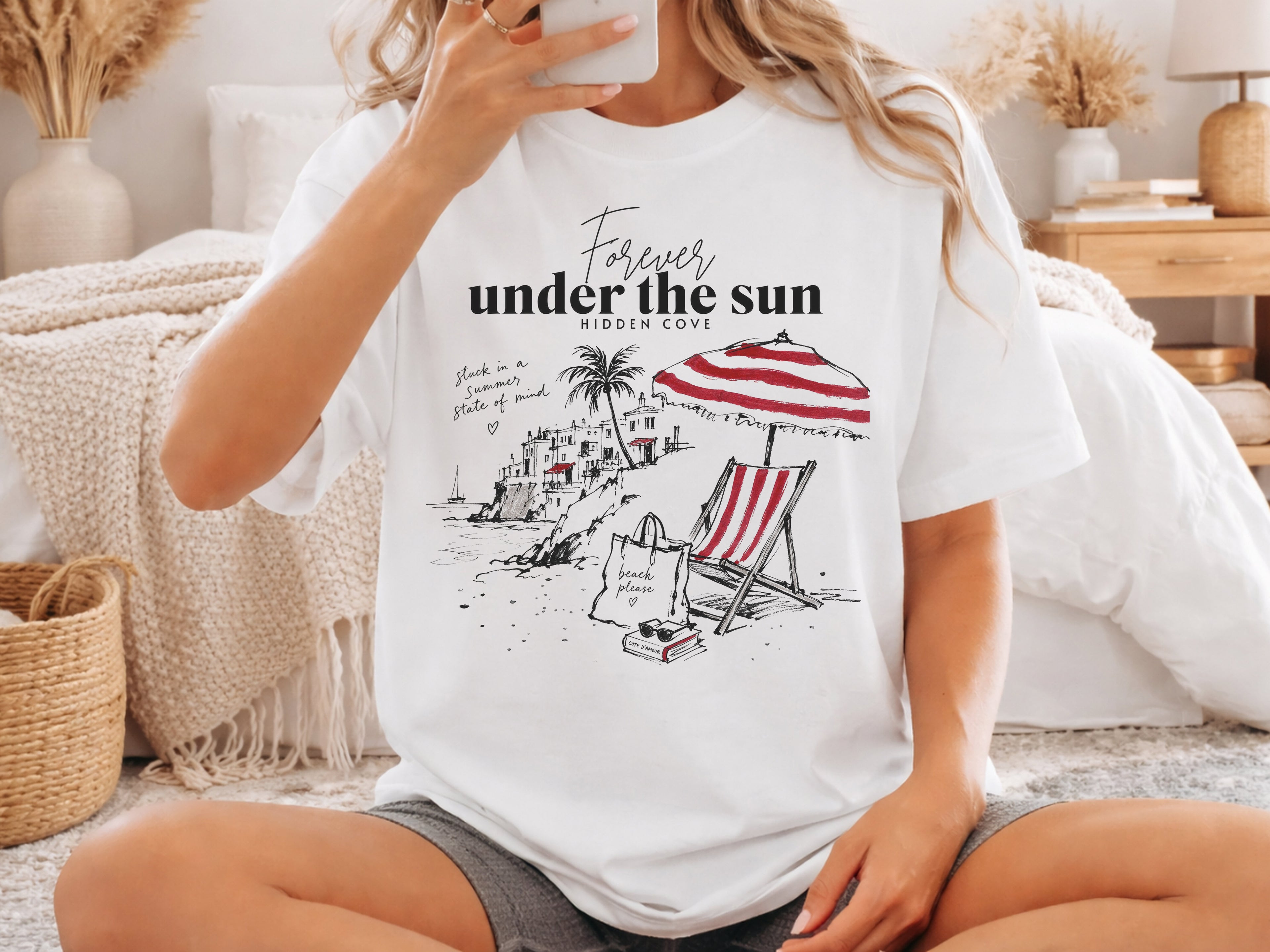 Mediterranean Coastal Beach Shirt