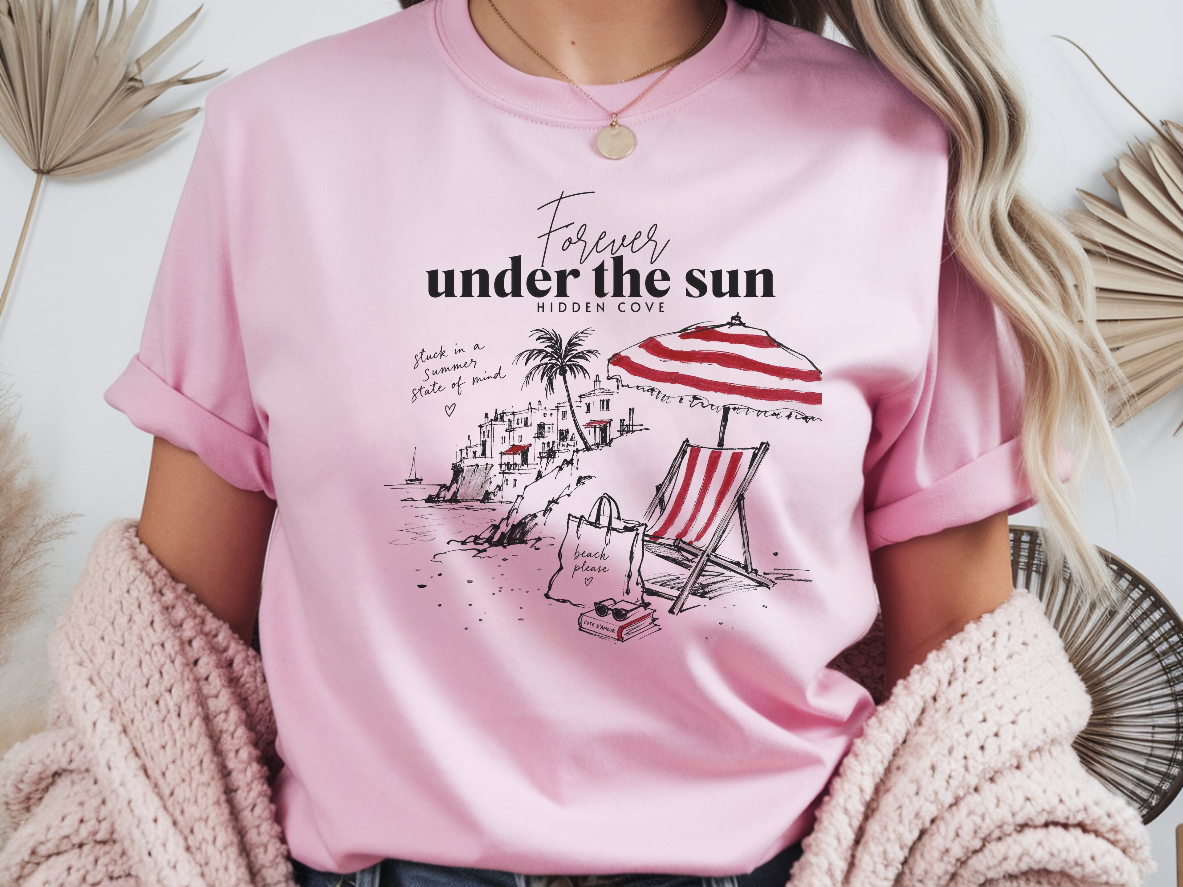 Mediterranean Coastal Beach Shirt